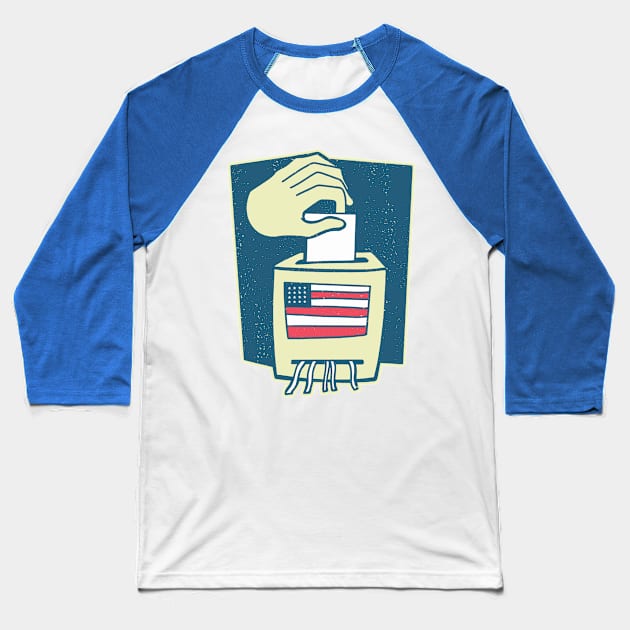 American Vote 2020 Baseball T-Shirt by MajorCompany